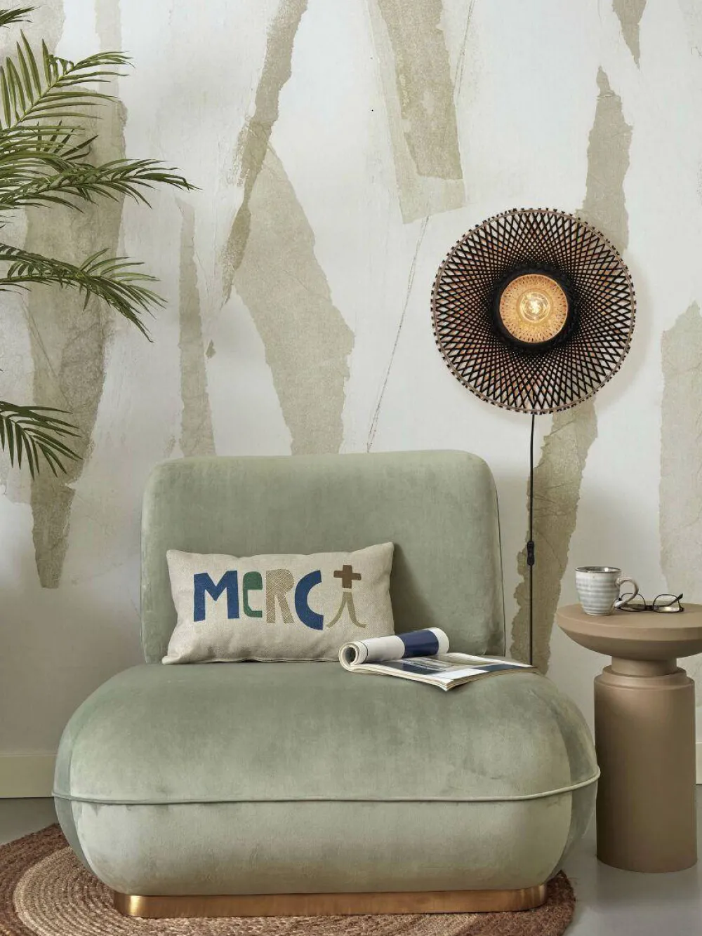 Good&Mojo Wandlamp Kalimantan (O12 Cm)