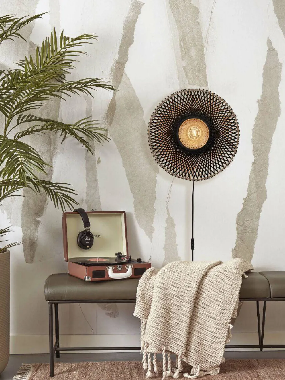 Good&Mojo Wandlamp Kalimantan (O12 Cm)