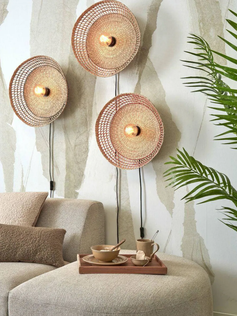 Online Good&Mojo Wandlamp Pantanal (O45 Cm)