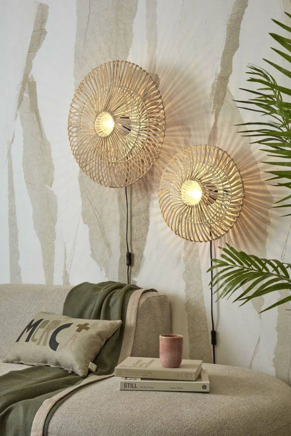 Hot Good&Mojo Wandlamp Zanzibar (O55 Cm)