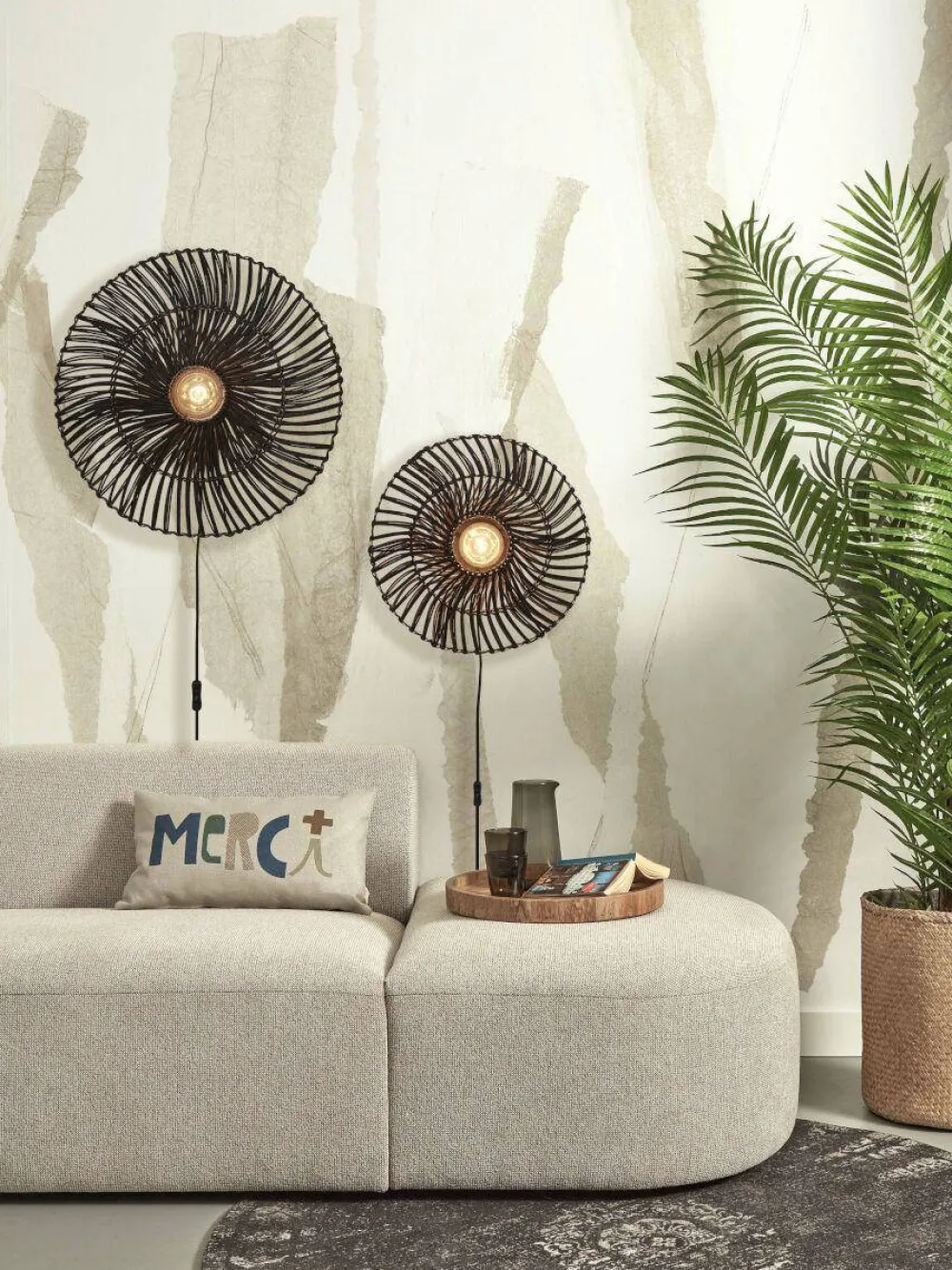 Discount Good&Mojo Wandlamp Zanzibar (O55 Cm)