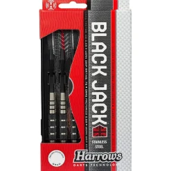 Harrows Black Jack Steeltip Dartpijlen (24 Gram)
