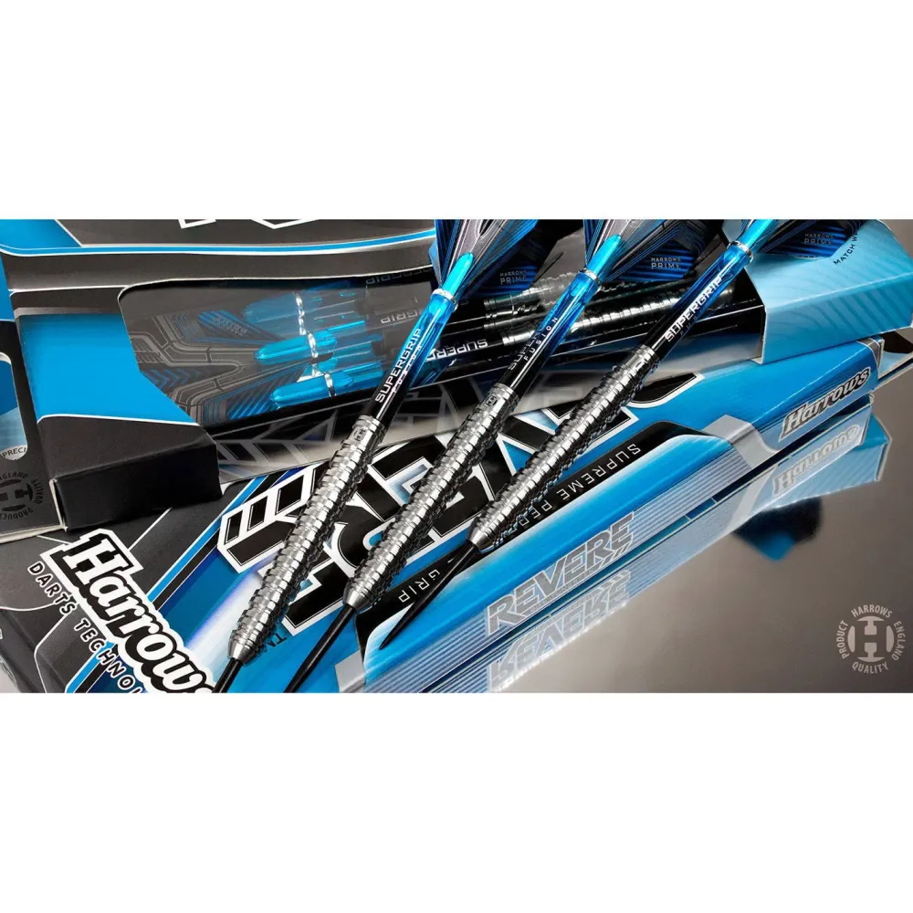 Harrows Revere 90% Tungsten Steeltip Dartpijlen (24 Gram)