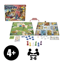 Hasbro Gaming Cluedo Junior
