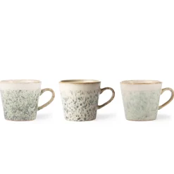 New HKliving Cappuccinomok 70'S (O8,5 Cm) (300 Ml)