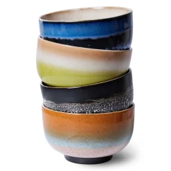 Clearance HKliving Kom 70'S (O13,5 Cm) (Set Van 4)