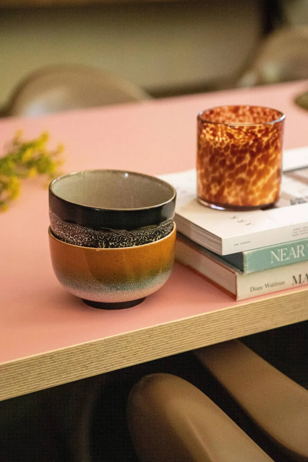 Clearance HKliving Kom 70'S (O13,5 Cm) (Set Van 4)