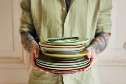 Discount HKliving Ontbijtbord 70'S (O22 Cm) (Set Van 2)