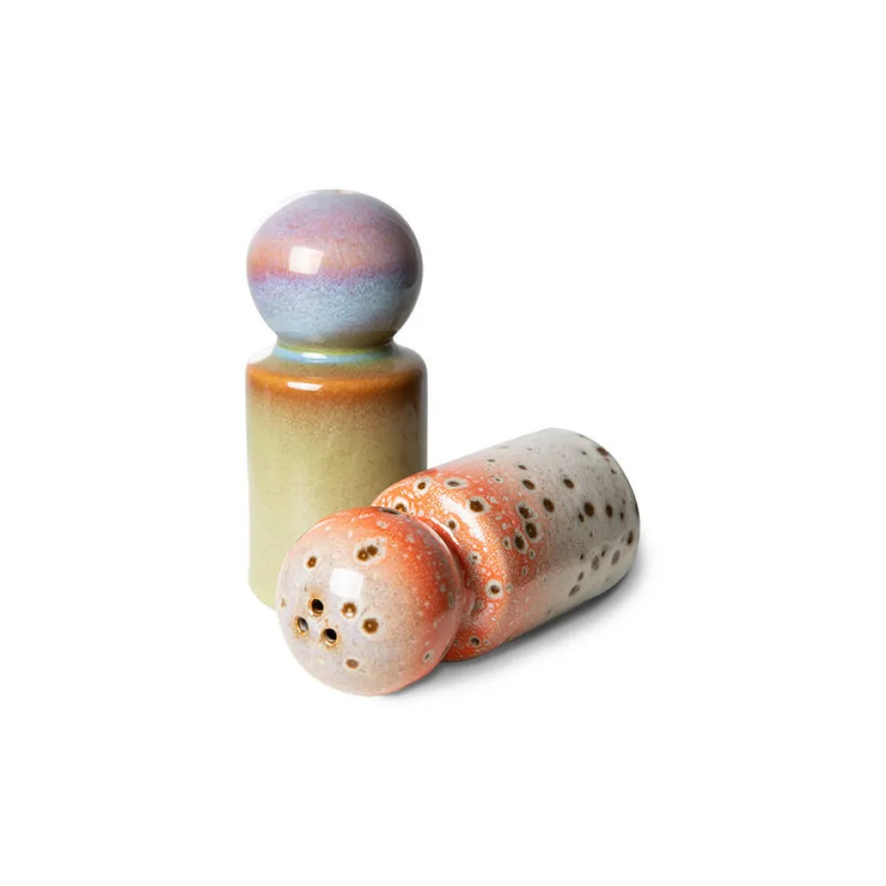 Clearance HKliving Peper- En Zoutstel 70'S