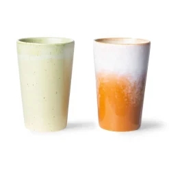 Outlet HKliving Theemok 70'S (O8,7 Cm) (475 Ml) (Set Van 2)