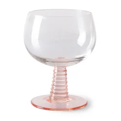 Discount HKliving Wijnglas Swirl (350 Ml) (O10 Cm)