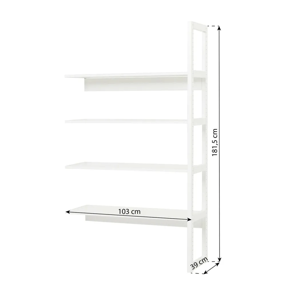 New Hoppekids Halve Opbergkast Storey (100 Cm)