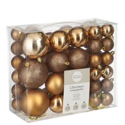 Discount House of Seasons Kerstbal Onbreekbaar (Set Van 46) (O8 Cm)