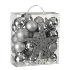 Sale House of Seasons Kerstbal Onbreekbaar (Set Van 40) (O8 Cm)