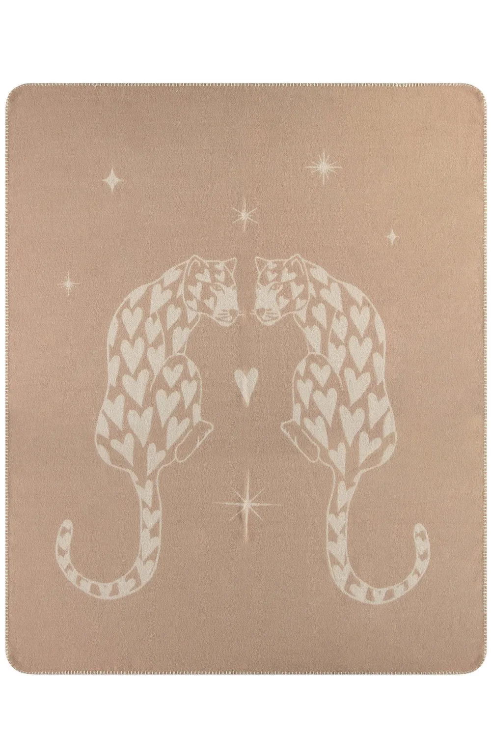 Best Hunkemöller Hunkemoller Fleece Deken Leonie Leopard (152X124) Beige (152X124 Cm)