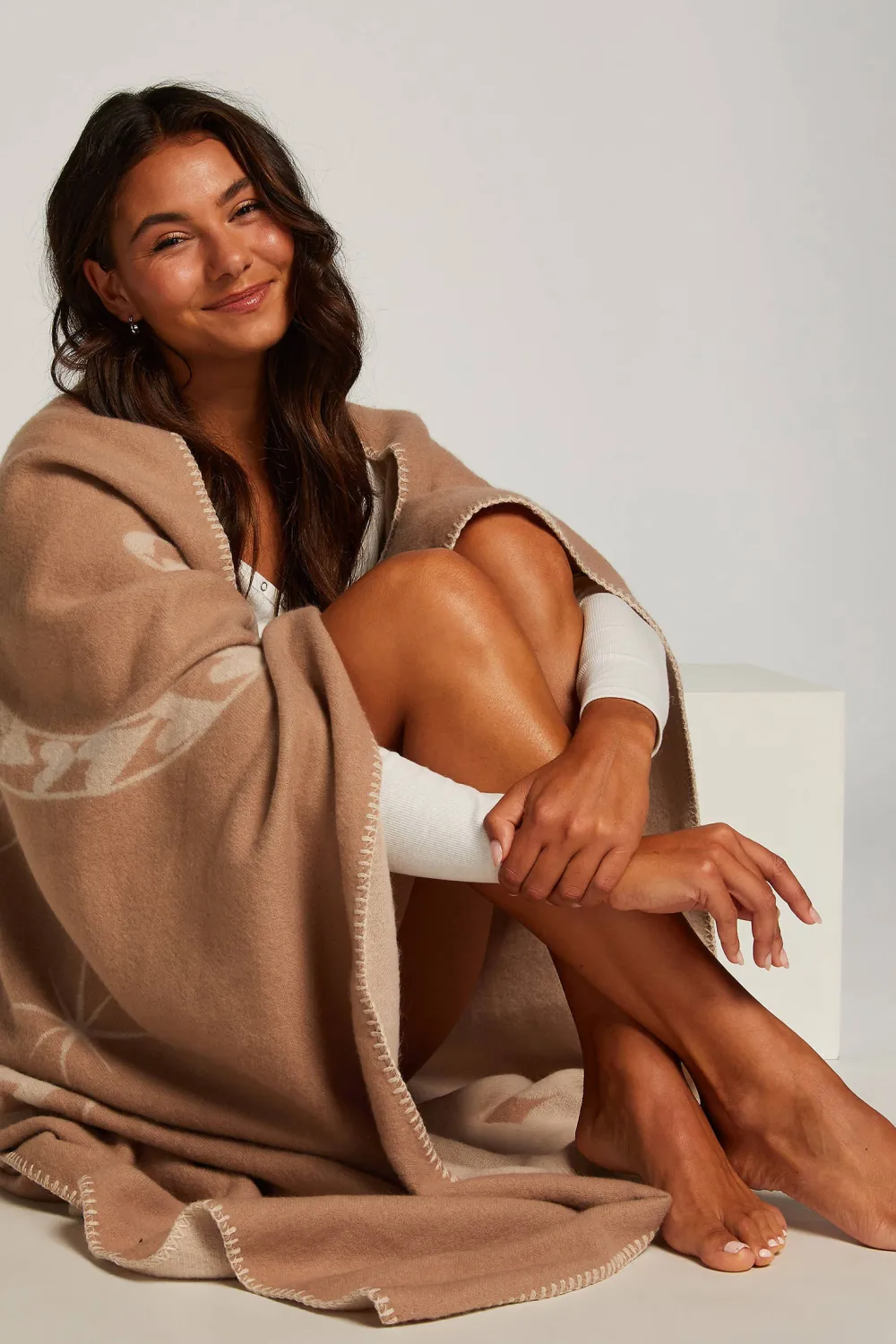 Best Hunkemöller Hunkemoller Fleece Deken Leonie Leopard (152X124) Beige (152X124 Cm)