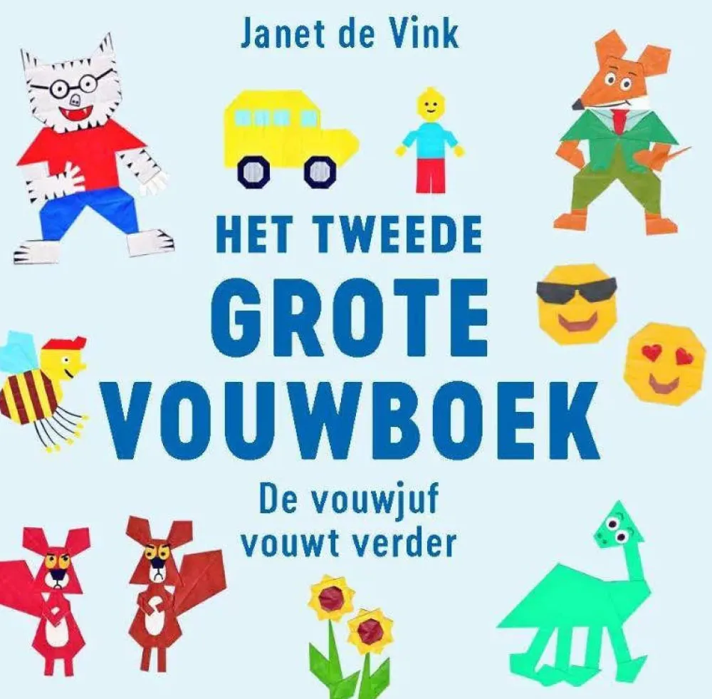 wehkamp Janet De Vink Het Tweede Grote Vouwboek