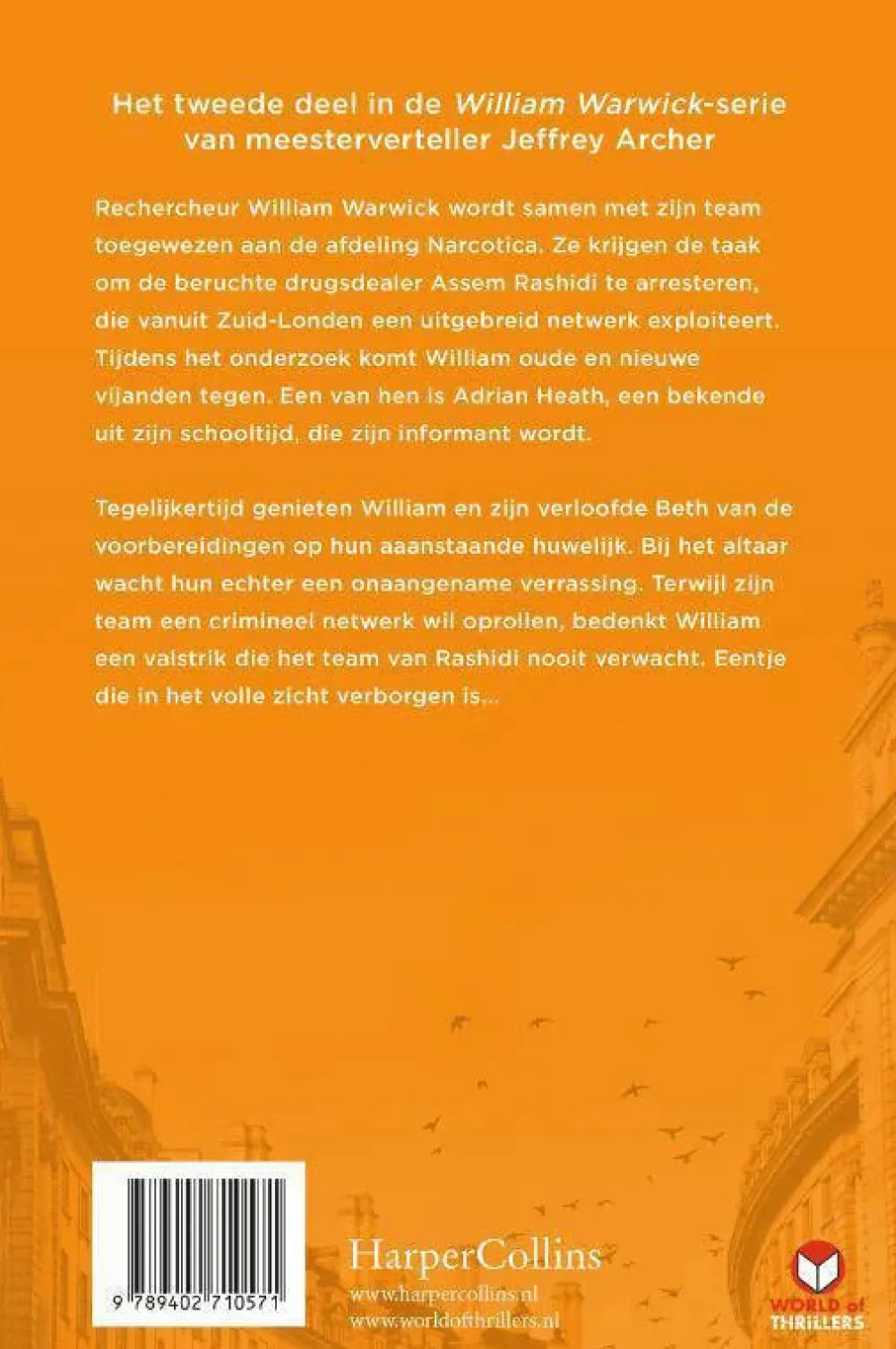 wehkamp Jeffrey Archer William Warwick: In Het Volle Zicht