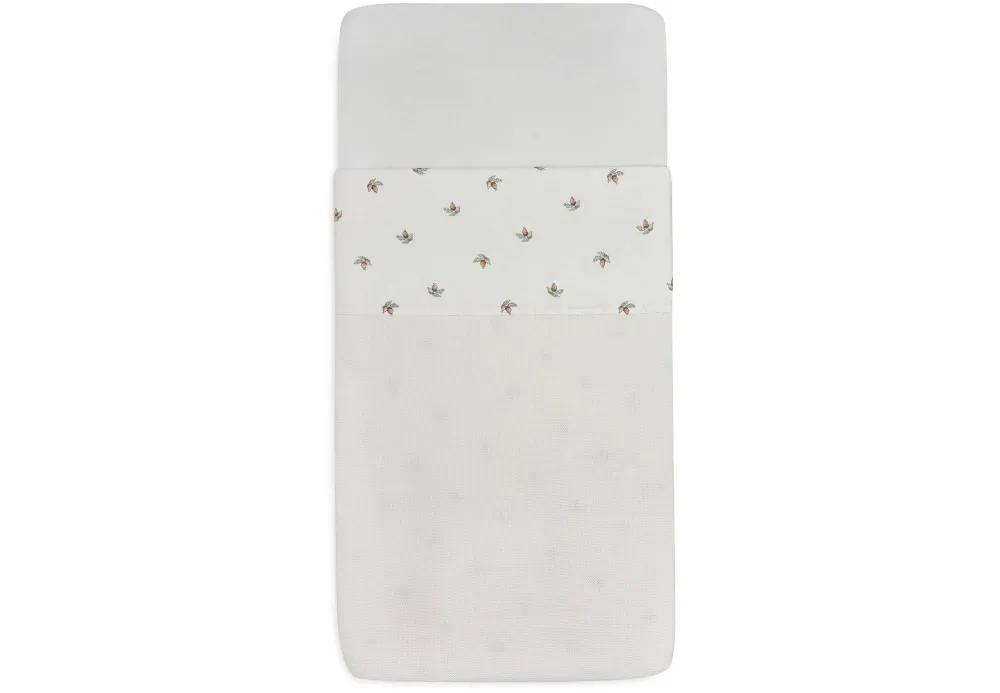 Clearance Jollein Baby Ledikantlaken 120X150 Cm Rosehip