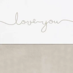 Hot Jollein Baby Wieglaken 75X100Cm Love You Nougat