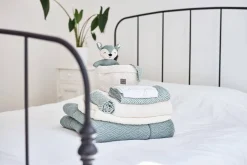 Hot Jollein Baby Wieglaken 75X100Cm Love You Nougat