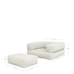 Outlet Karup Design Slaapfauteuil Cube