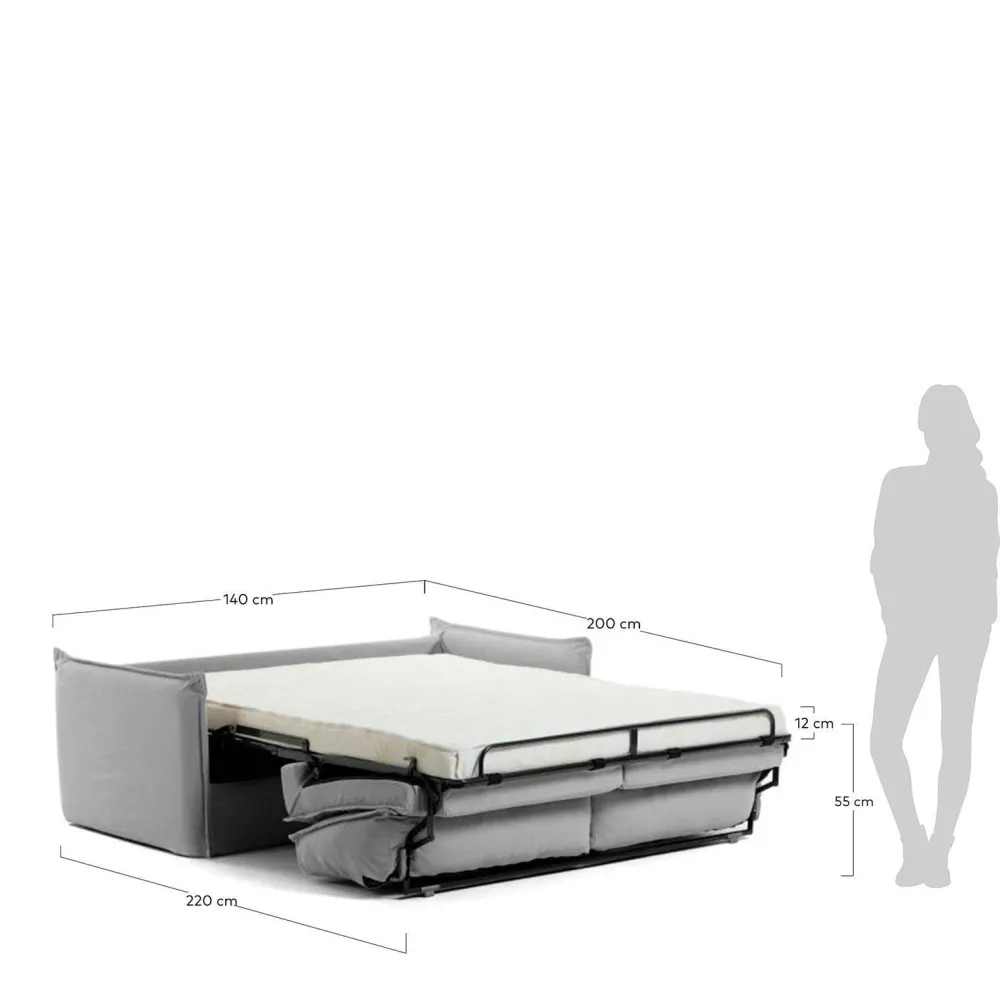 Outlet Kave Home 2 Zits Slaapbank Samsa