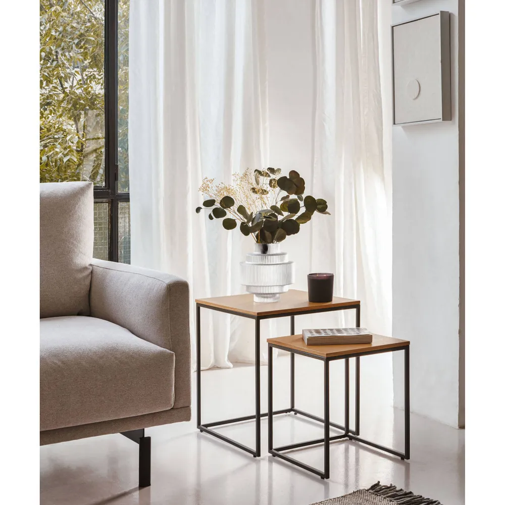 Kave Home Bijzettafel (Set Van 2) Yoanna