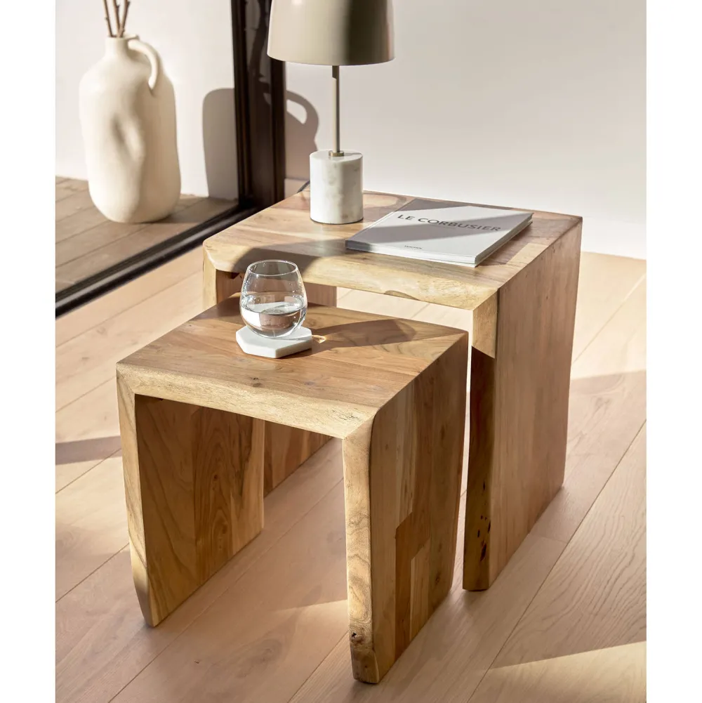 Hot Kave Home Bijzettafel (Set Van 2) Zuleika