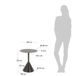 Hot Kave Home Bijzettafel Yinan