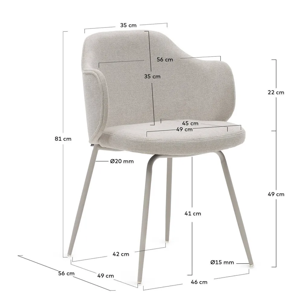 Discount Kave Home Eetkamerstoel (Set Van 2) Suanna