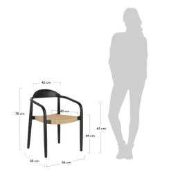 Kave Home Eetkamerstoel (Set Van 2) Nina