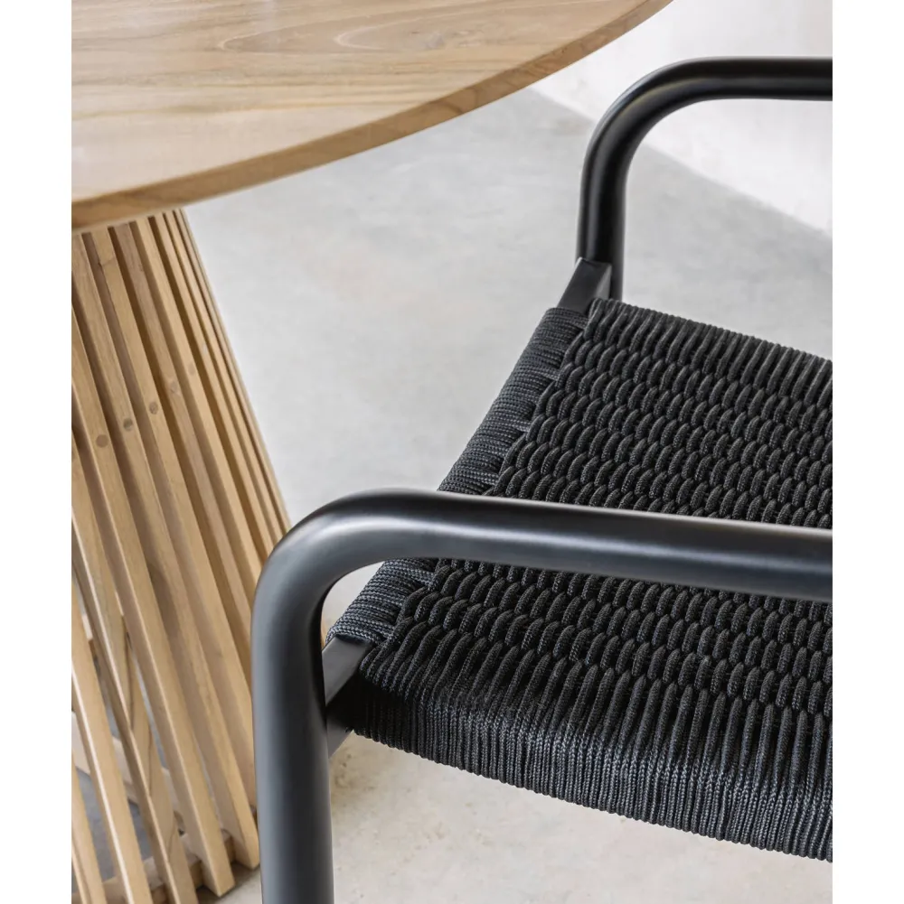 Outlet Kave Home Eettafel Jeanette (O120 Cm)