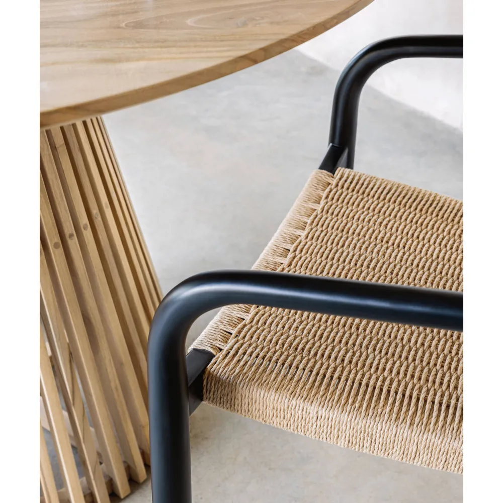 Outlet Kave Home Eettafel Jeanette (O120 Cm)