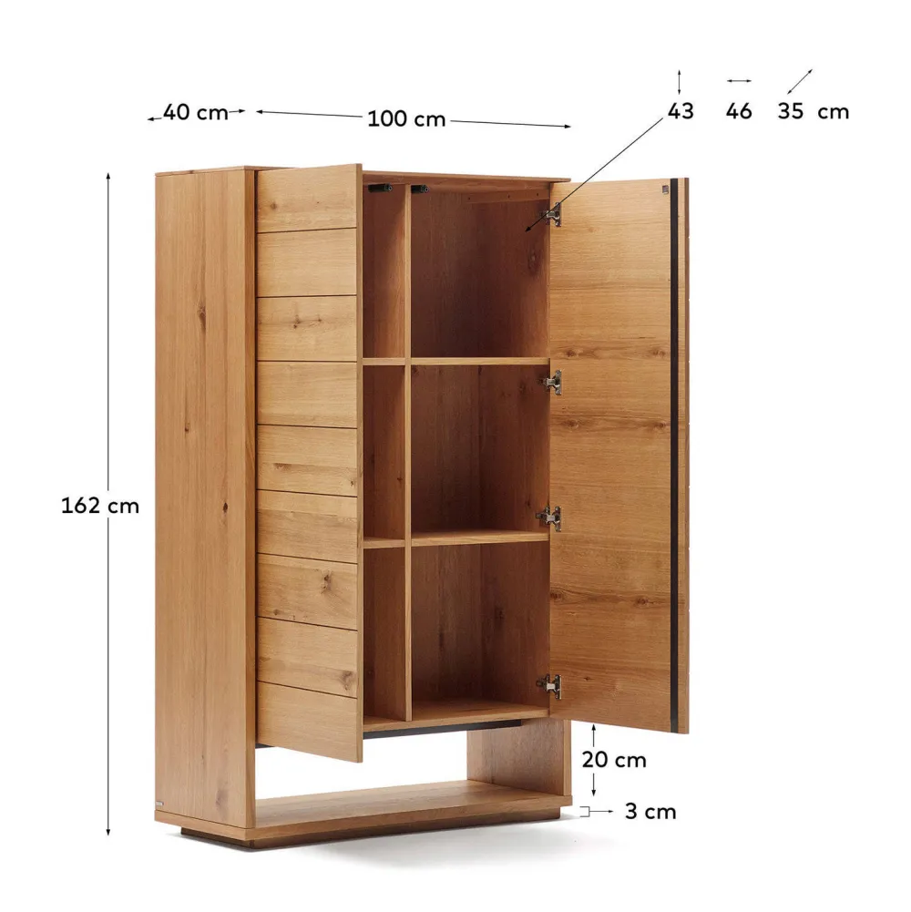 Online Kave Home Opbergkast Alguema