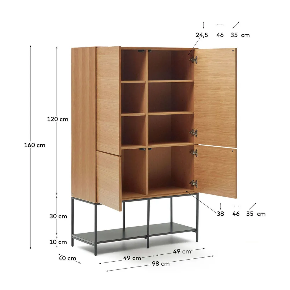 Online Kave Home Opbergkast Vedrana