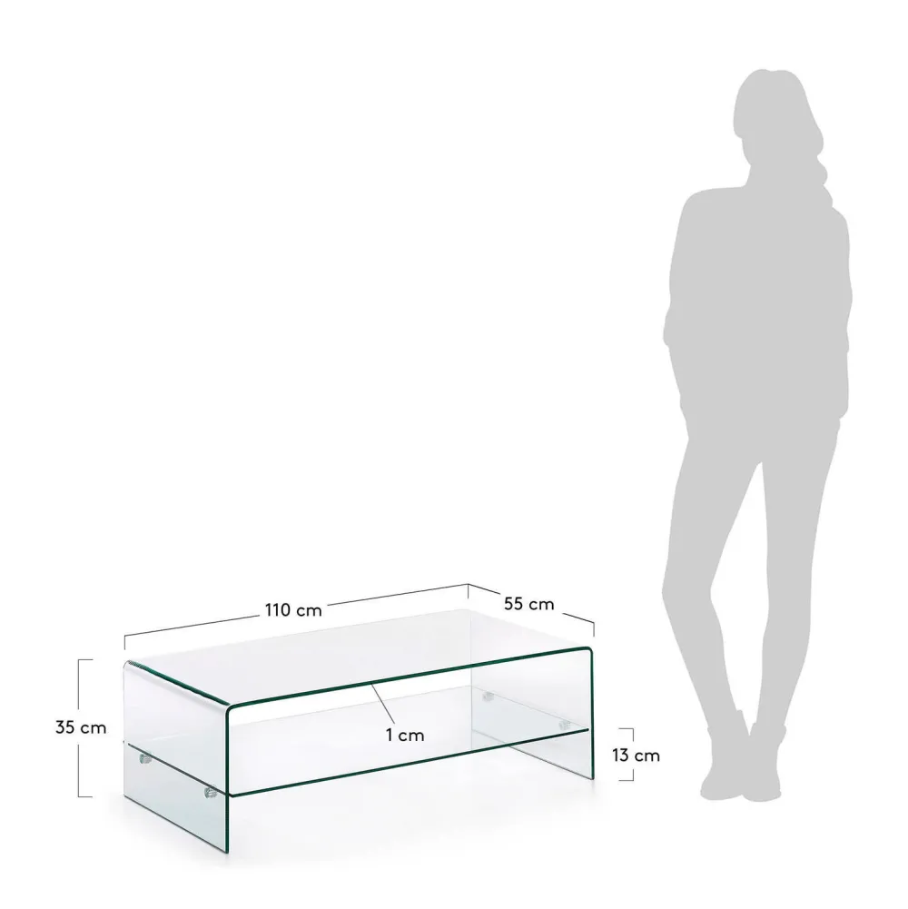 Kave Home Salontafel Burano (55X110 Cm)