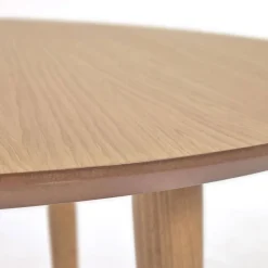 New Kave Home Uitschuifbare Eetkamertafel Oqui (120X120-200 Cm)