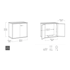 Keter Opbergbox Cortina Bella