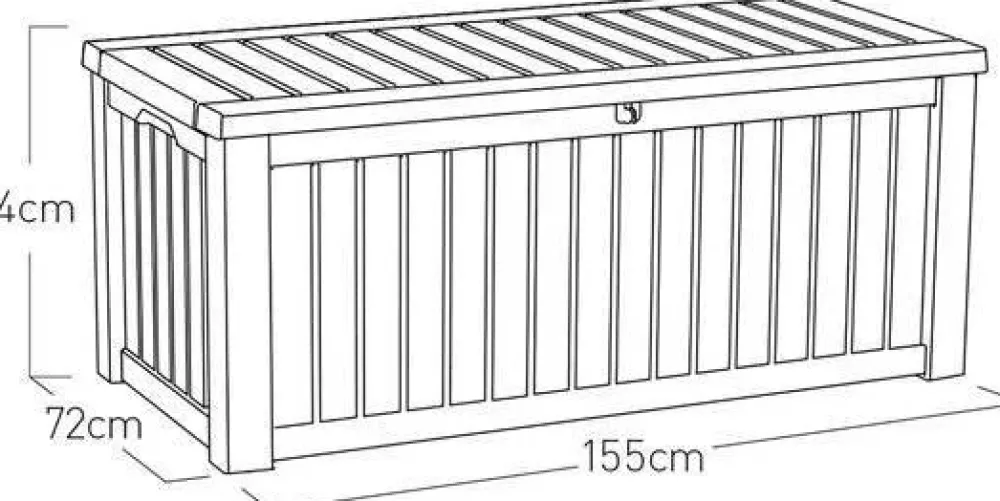 Keter Rockwood Opbergbox