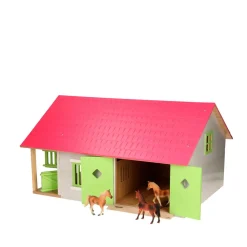 Kids Globe Paardenstal Schaal 1:24