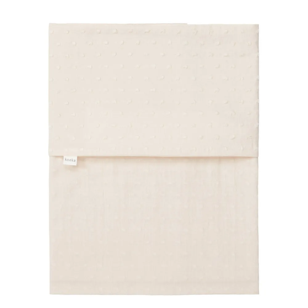 Clearance Koeka Napa Baby Ledikantlaken 110X140 Cm Offwhite