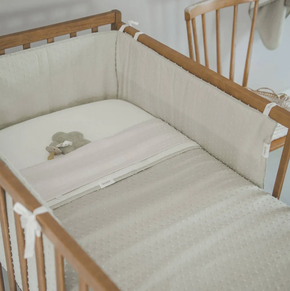 Clearance Koeka Napa Baby Ledikantlaken 110X140 Cm Offwhite