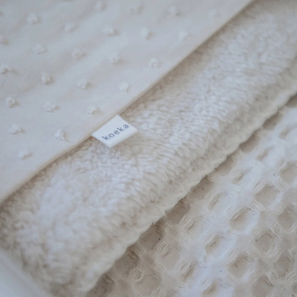 Clearance Koeka Napa Baby Ledikantlaken 110X140 Cm Offwhite