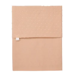 Outlet Koeka Napa Baby Wieglaken 80X100 Cm Perzik Roze