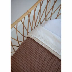 New Koeka Nostalgia Baby Wieglaken 80X100 Cm Warm White