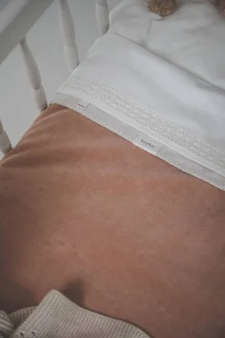 New Koeka Nostalgia Baby Wieglaken 80X100 Cm Warm White