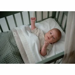 New Koeka Nostalgia Baby Wieglaken 80X100 Cm Warm White