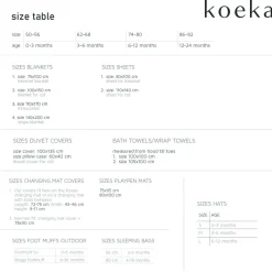 New Koeka Nostalgia Baby Wieglaken 80X100 Cm Warm White