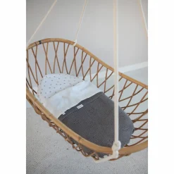 New Koeka Nostalgia Baby Wieglaken 80X100 Cm Warm White